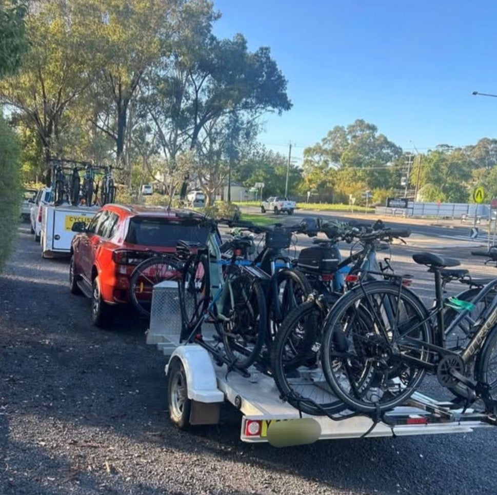 BICYCLE FREIGHT - LITHGOW TO MENDOORAN RETURN Frid 18 Sept & Sun 20 Sept 2026