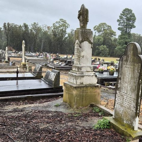 Sunday, 20 Sept  9-10AM MENDOORAN CEMETERY