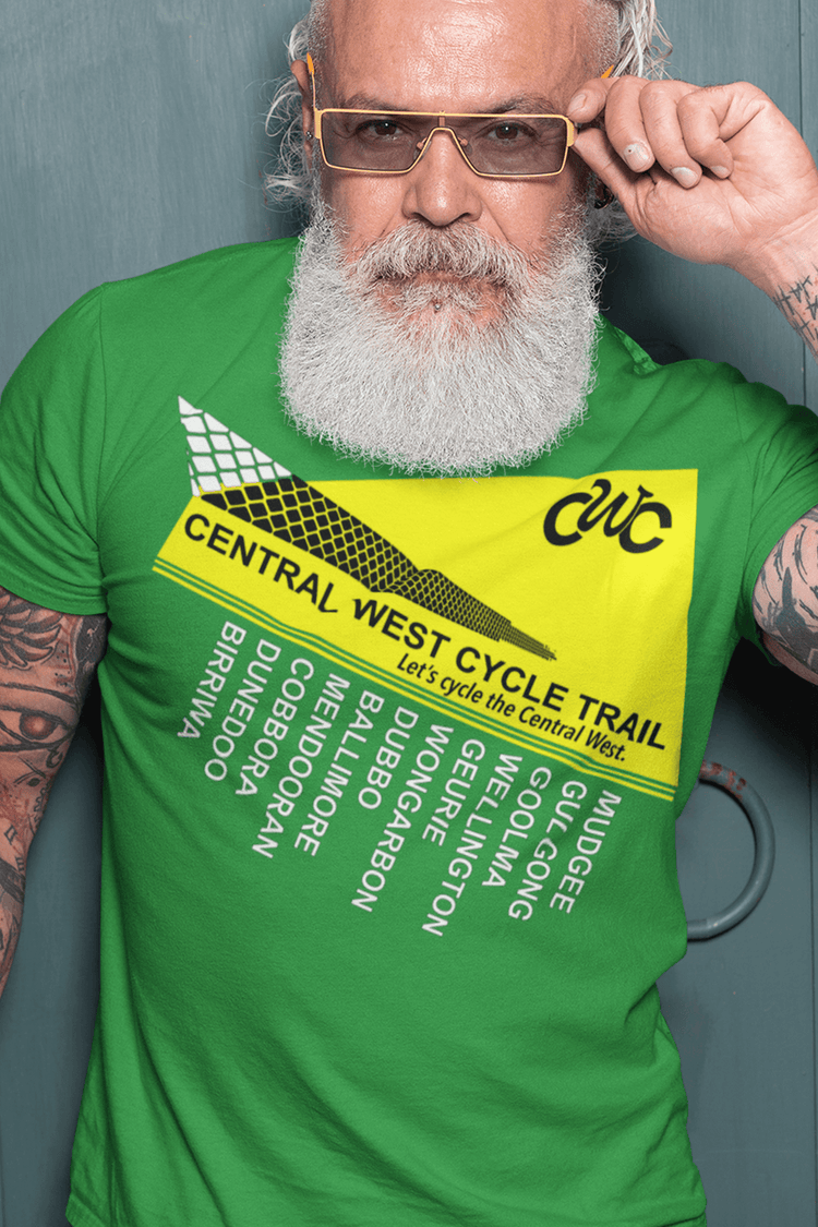 CWC Original Mens T-Shirt – Central West Cycle Trail